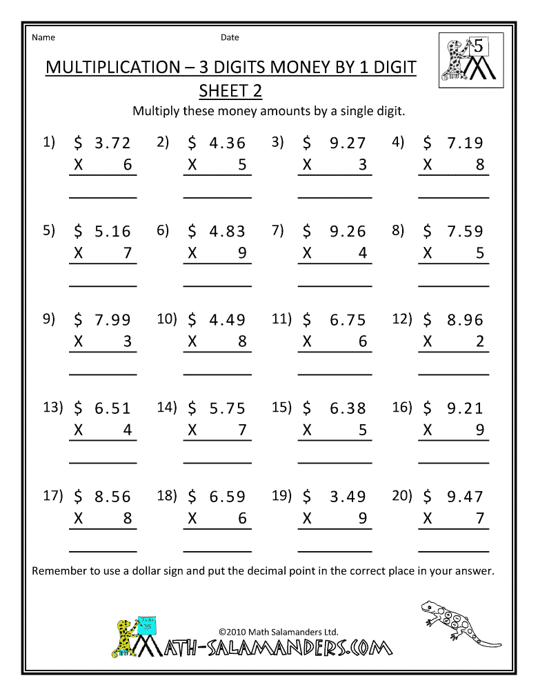 Worksheets For All