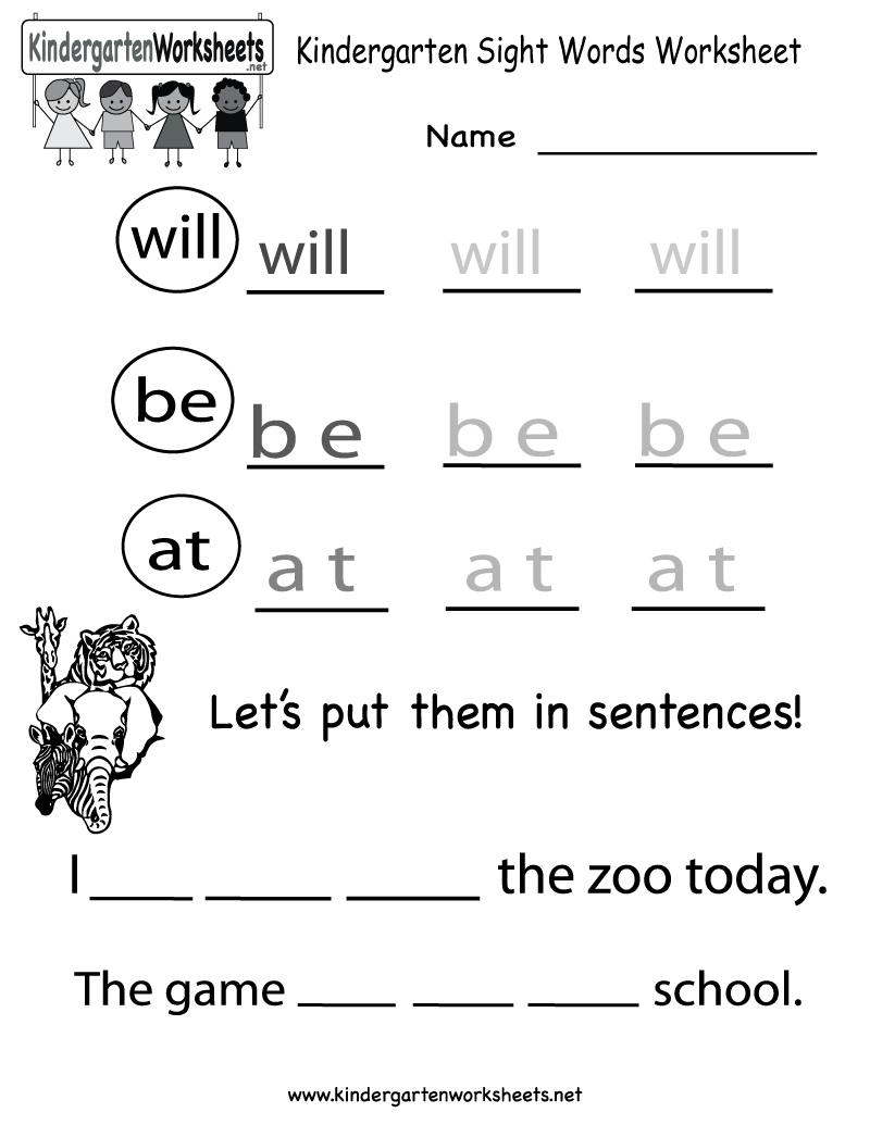 Worksheets For All