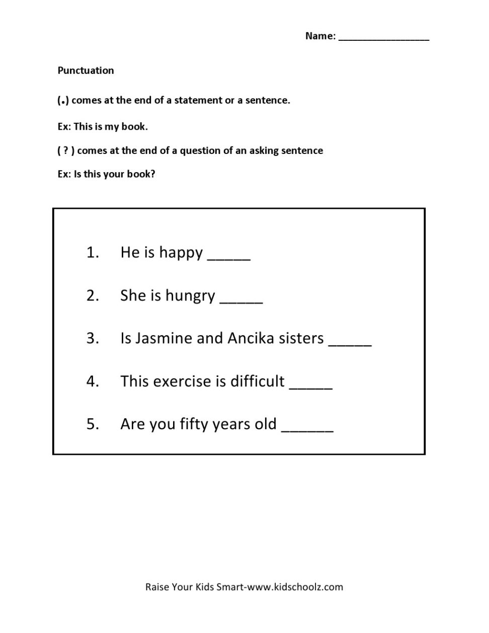 Worksheets For All