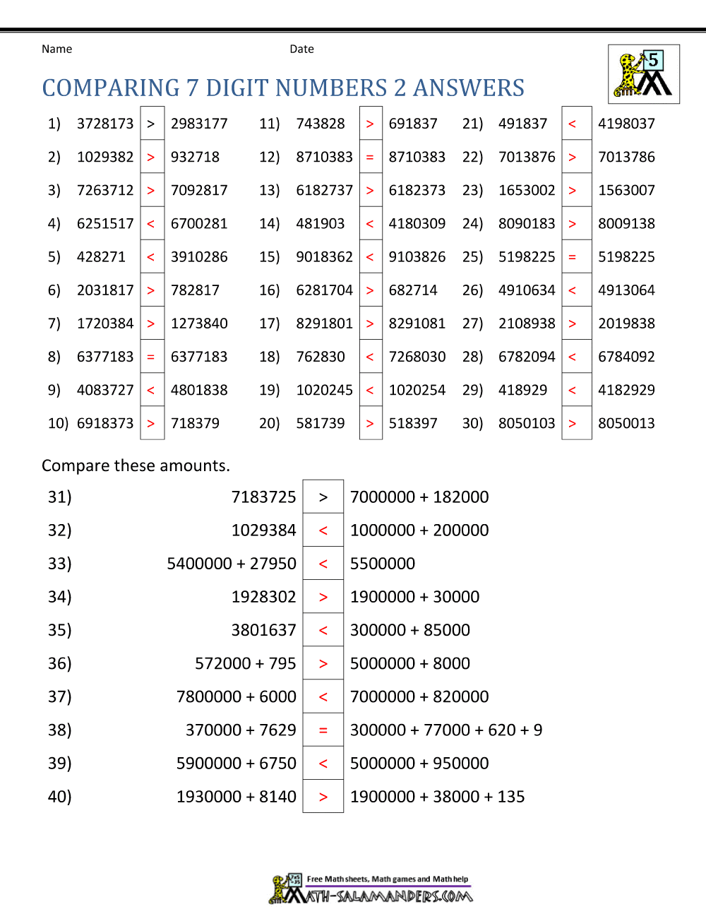 Worksheets For All