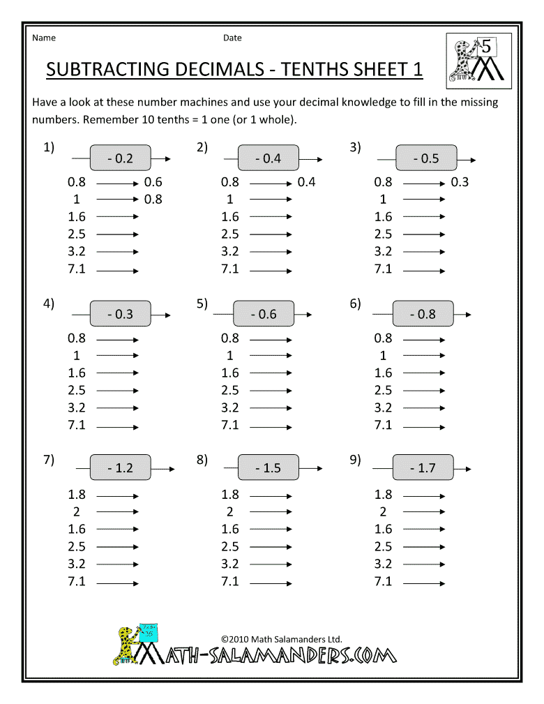 Worksheets For All