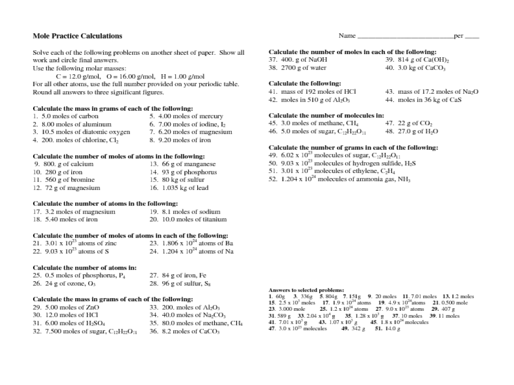 Worksheets For All
