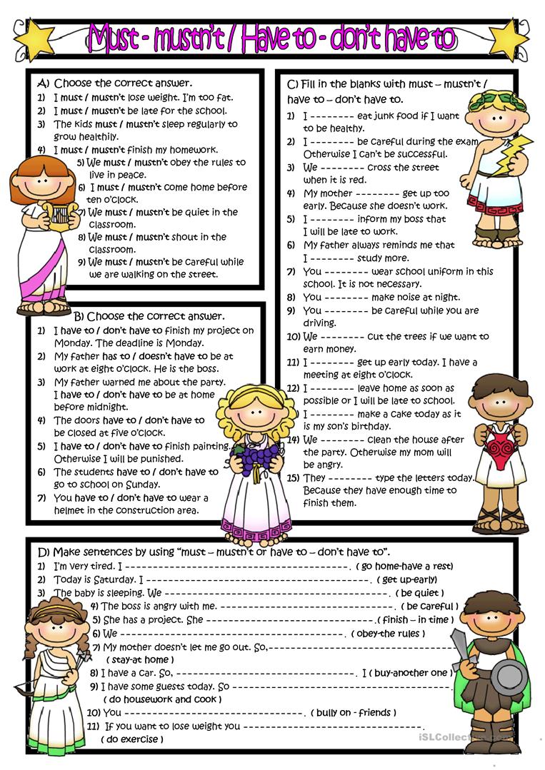 257 Free Esl To Have Worksheets 257 Free Esl To Have Worksheets