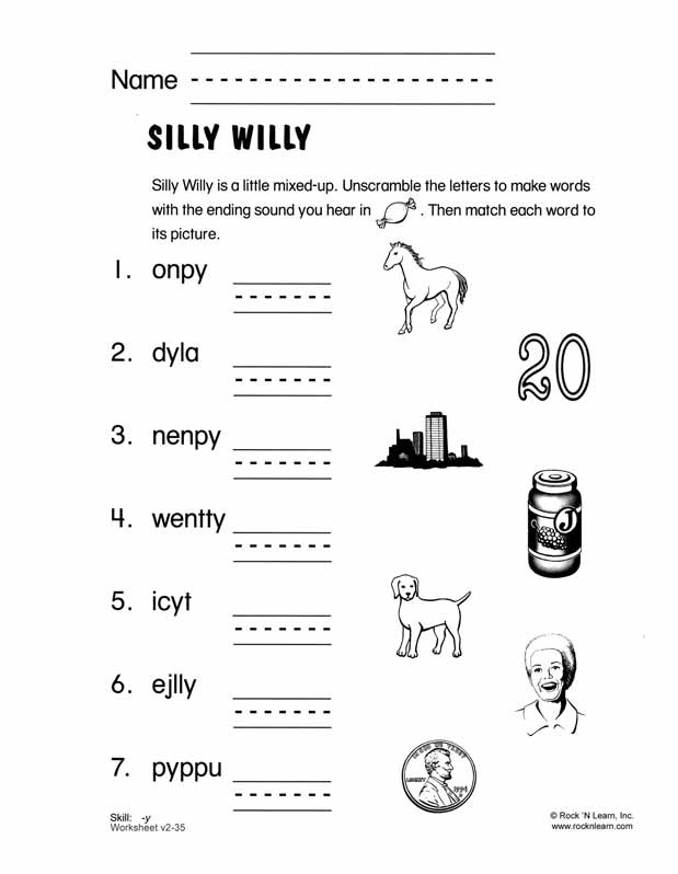 2nd Grade Phonics Worksheets Free