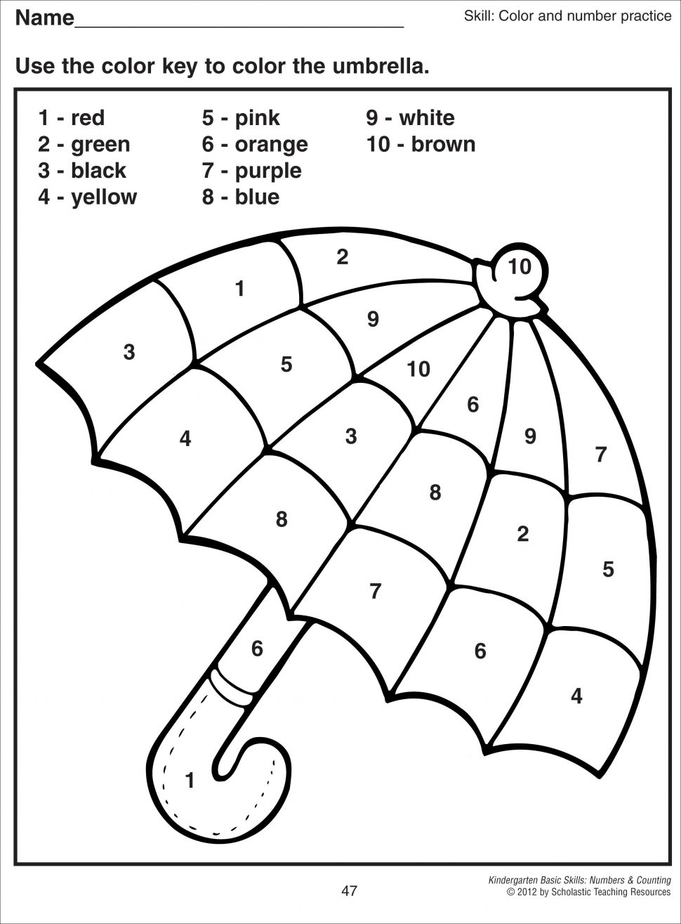 Adultsultiplication Color By Number Printableath Coloring