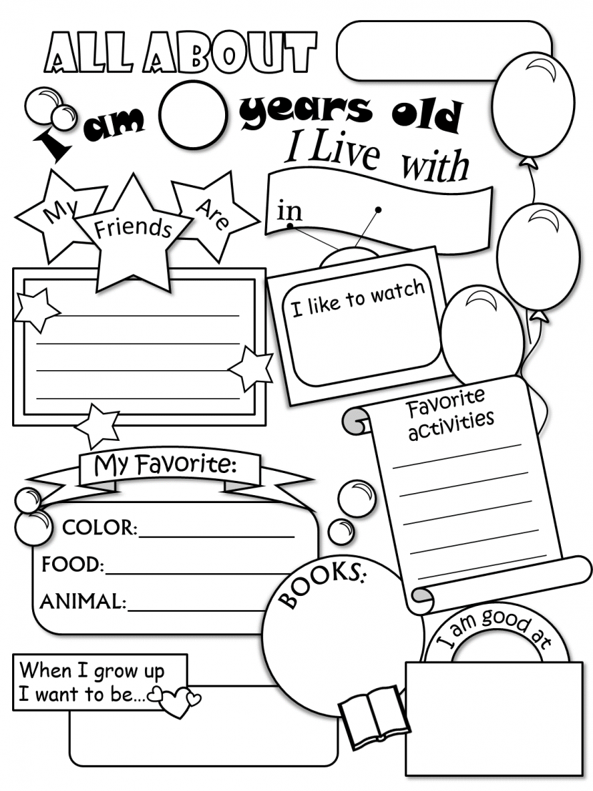 All About Me Worksheet High School Worksheets For All