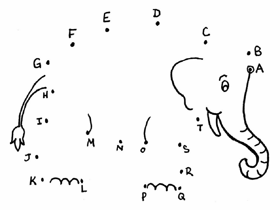 Connect The Dots Worksheets For Kindergarten  7521