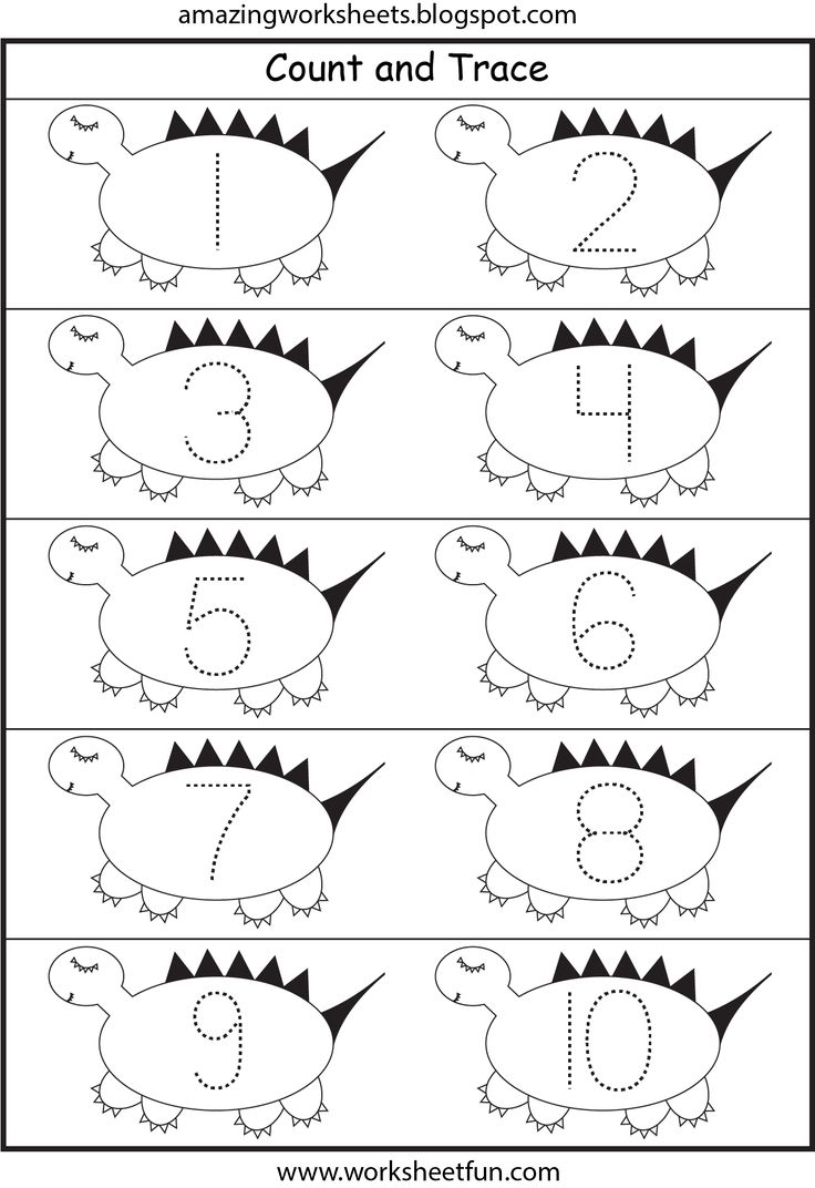 Dinosaur Worksheets For Preschool Worksheets For All