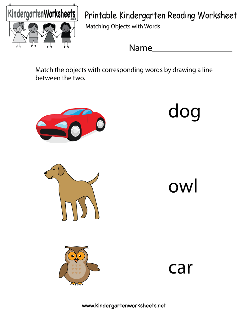 Easy Reading Worksheets For Kindergarten Math Mathematical
