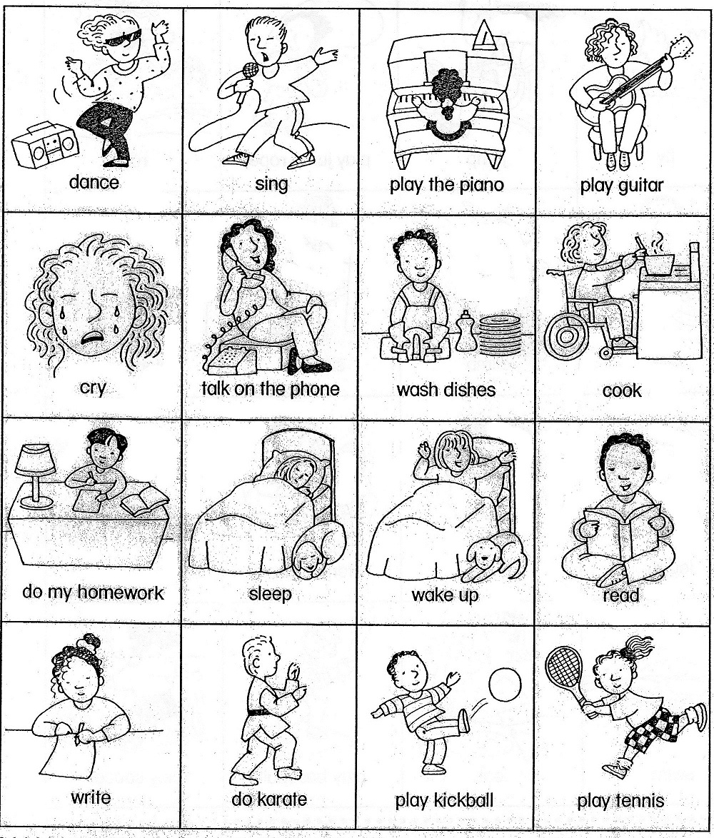 English Worksheet For Kids Printable