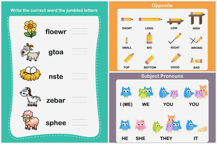 English Worksheet For Kids The Best Worksheets Image Collection