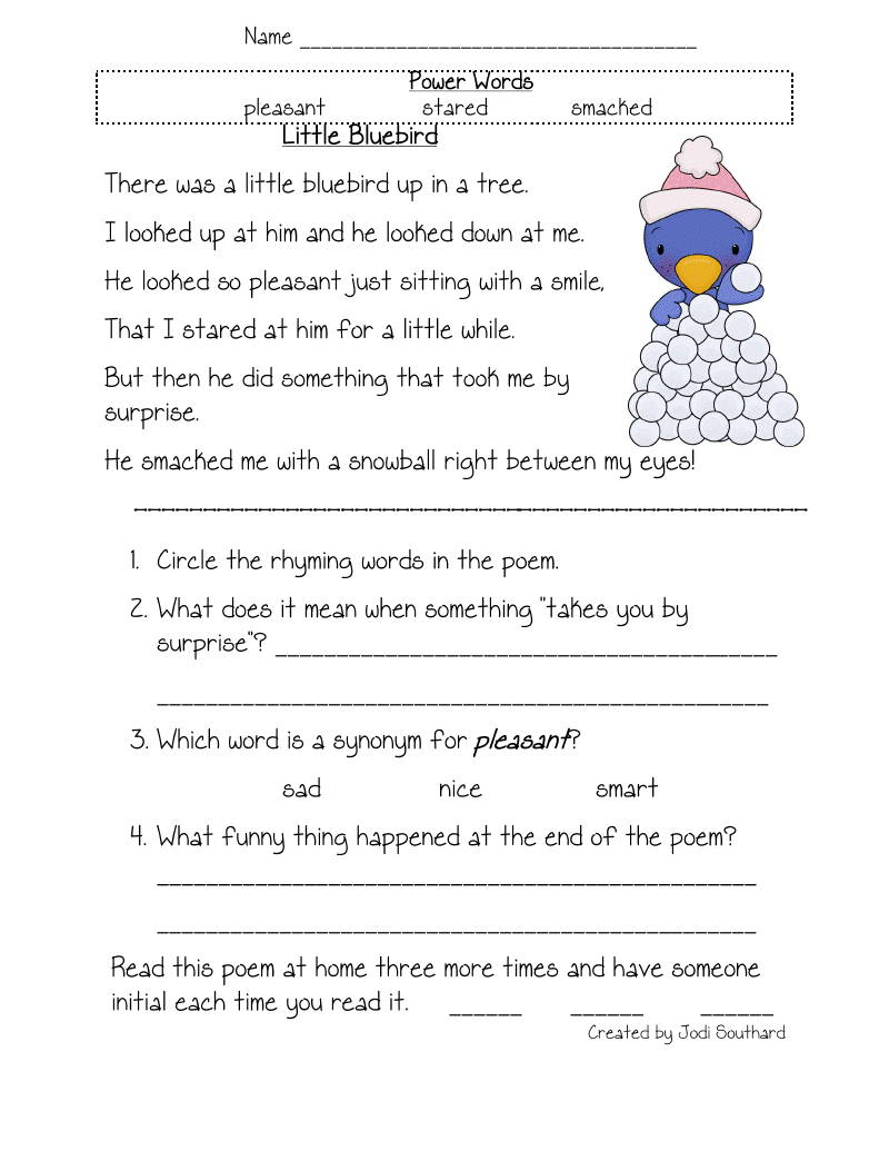 Fluency, Comprehension, And Vocabulary