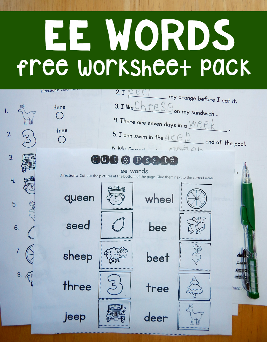 Free Ee Worksheets