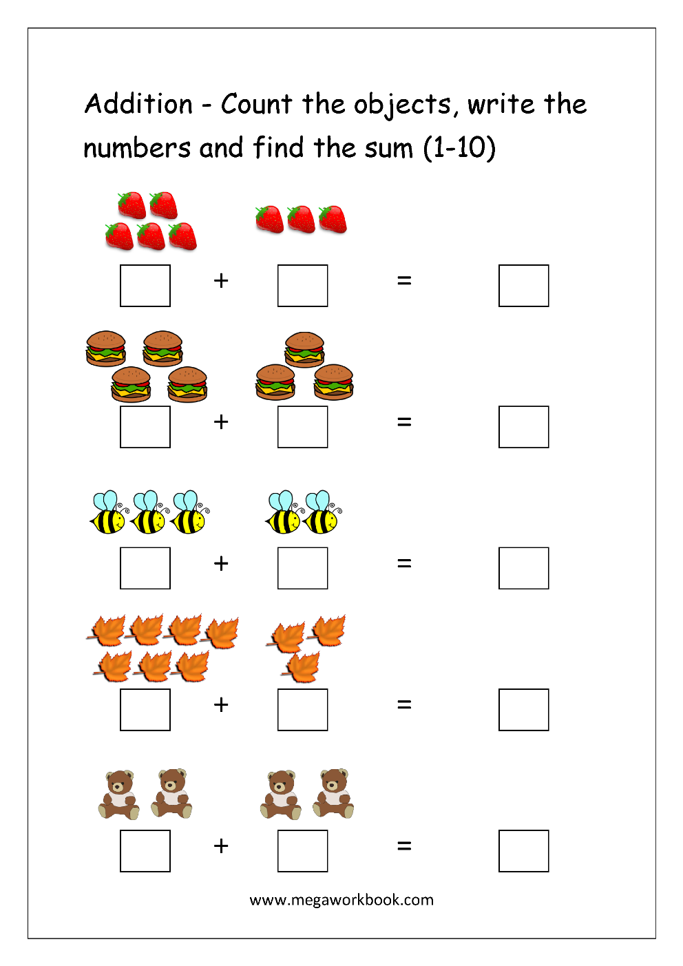 Free Math Worksheets