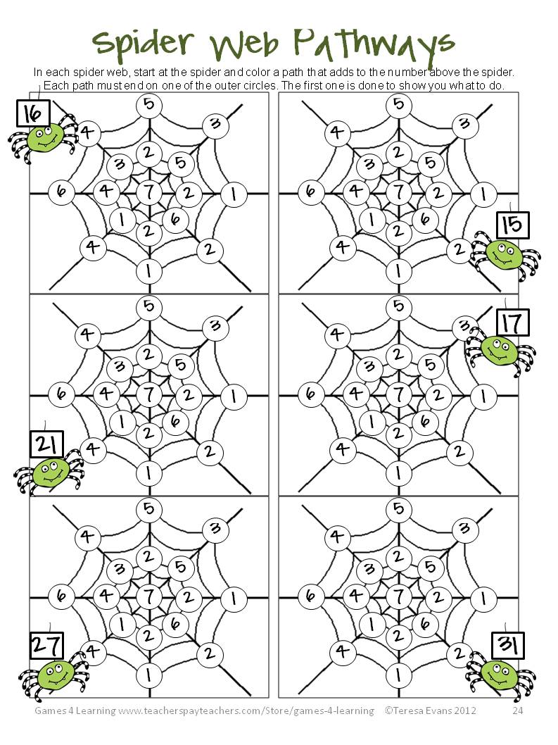 Halloween Activities Halloween Math Games, Puzzles And Brain Halloween Activities Halloween Math Games, Puzzles And Brain
