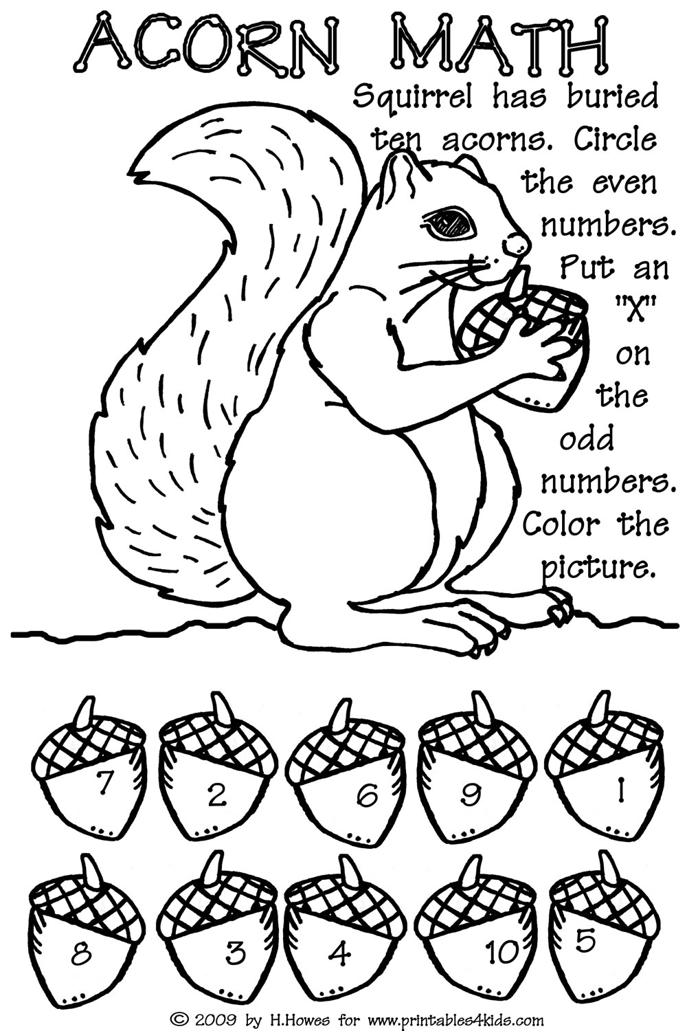 Kindergarten Fall Worksheets Worksheets For All