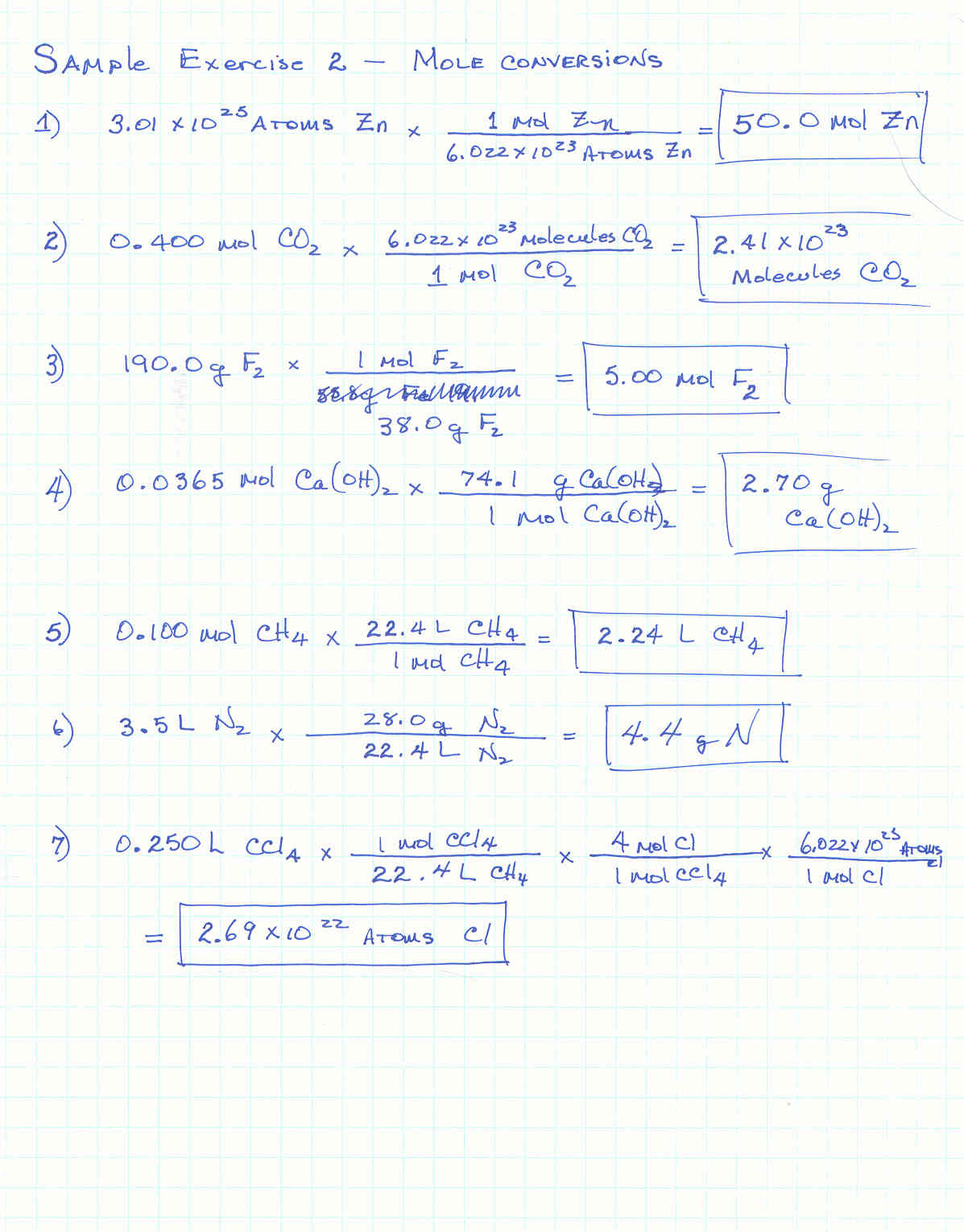 Mass Mole Conversion Worksheet Worksheets For All