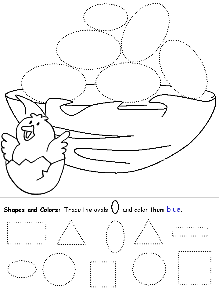 Oval Shape Worksheets The Best Worksheets Image Collection