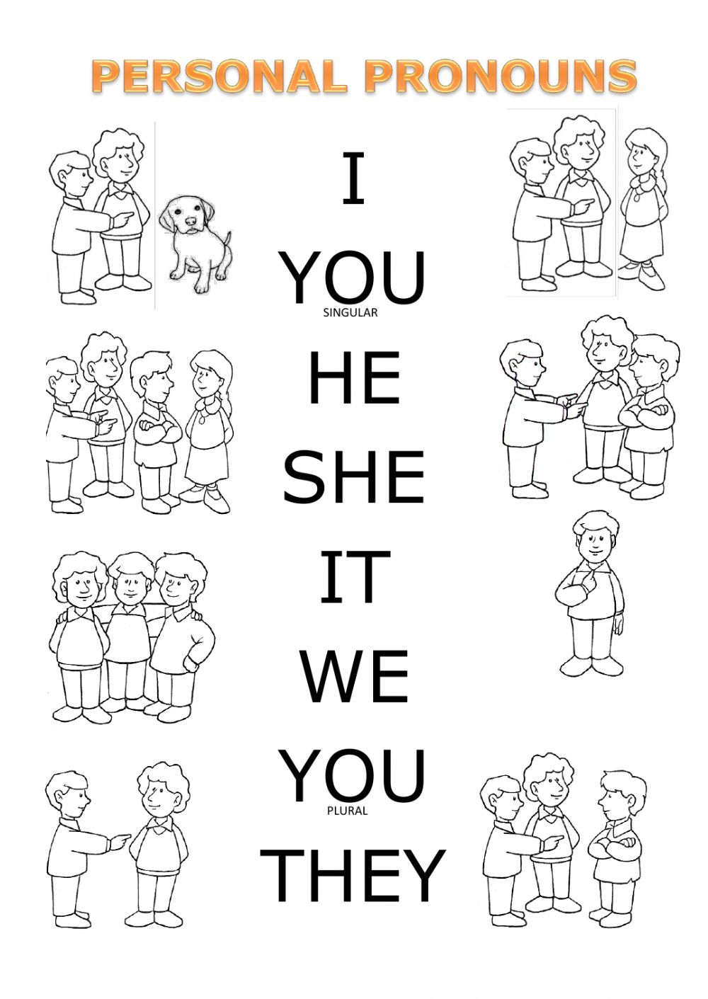 Personal Pronouns 1