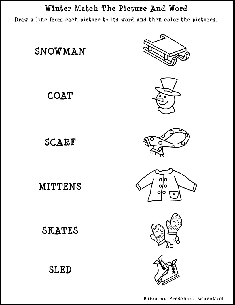 Preschool Reading Worksheet Worksheets For All
