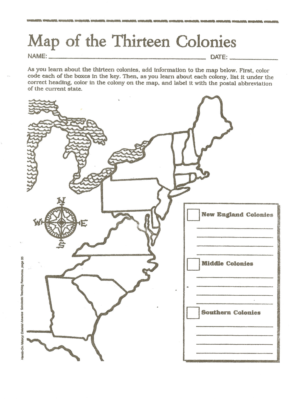 13-colonies-free-map-worksheet-and-lesson-for-students-social-studies