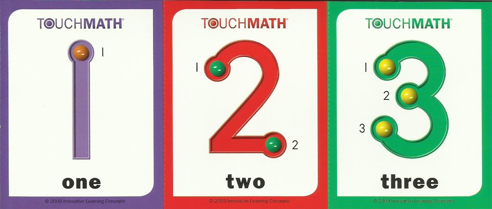 Touch Math Examples