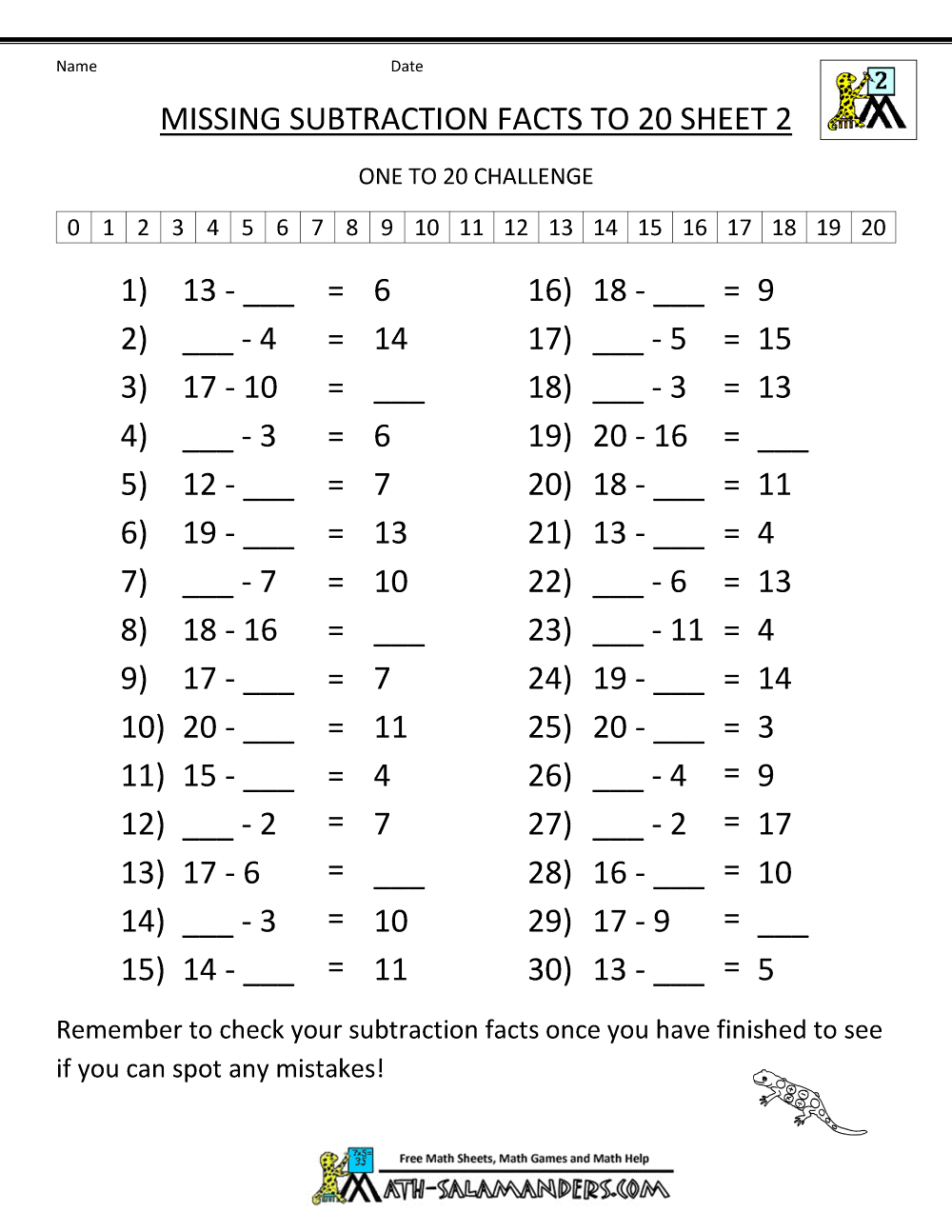 Worksheets Math 2nd Grade Worksheets For All