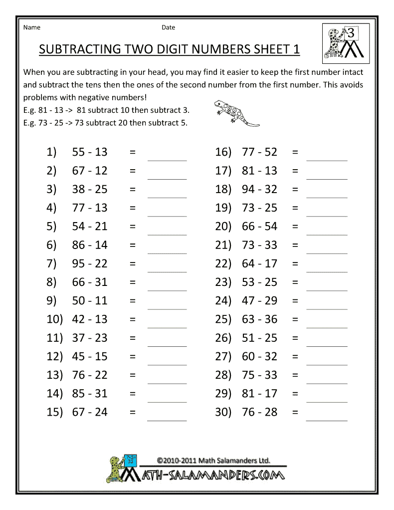 3rd Grade Spelling Worksheets