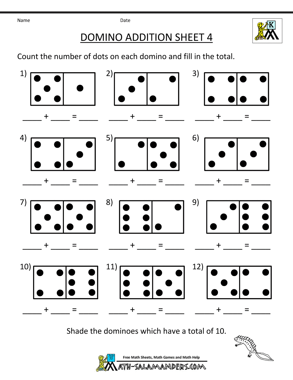 5+ Kindergarten Worksheets