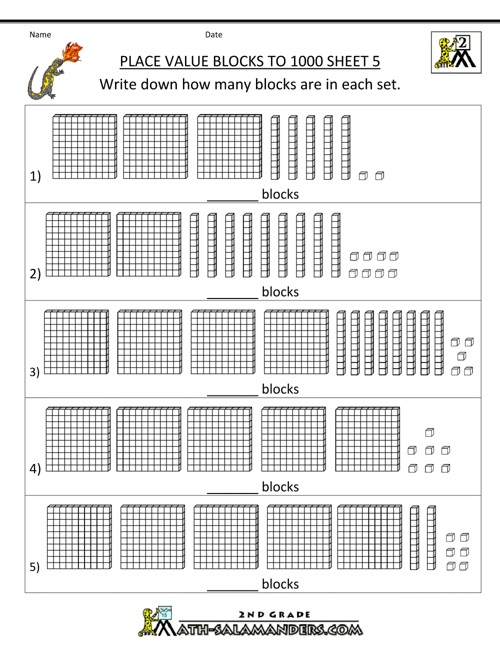 9+ 2nd Grade Place Value Worksheets