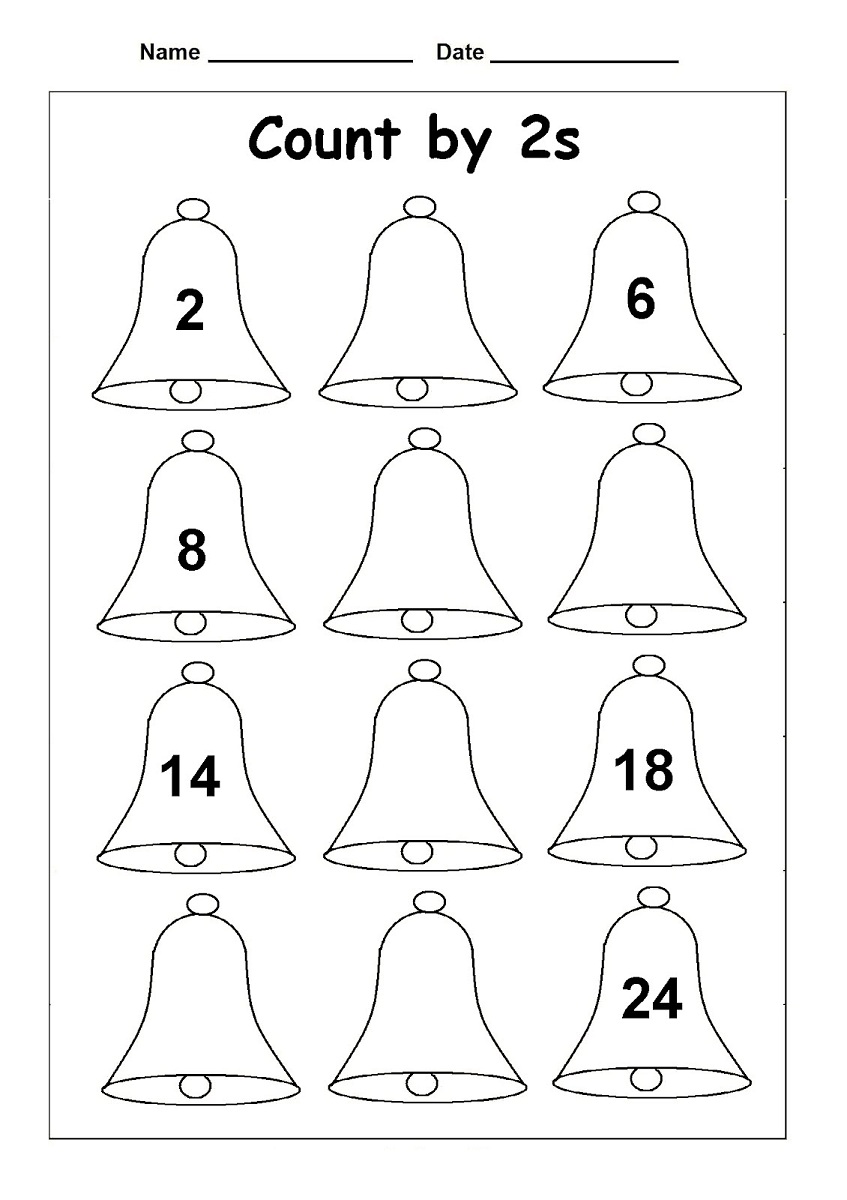 Count By 2s Worksheet