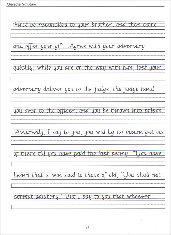 Cursive Handwriting Paragraph Worksheets The Best Worksheets Image