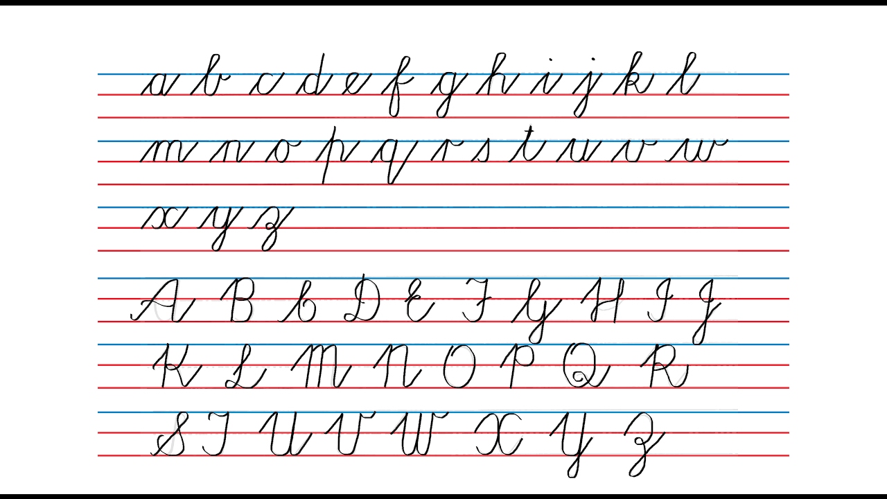 Cursive Writing For Beginners Worksheets For All