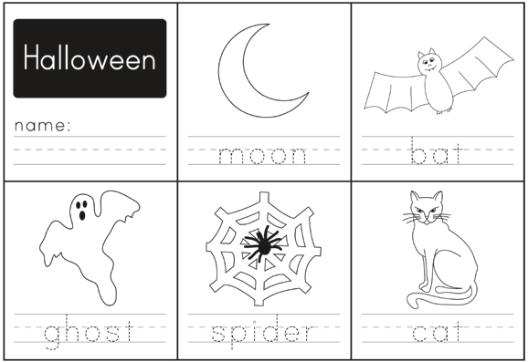 Free Halloween Worksheets For Kindergarten The Best Worksheets