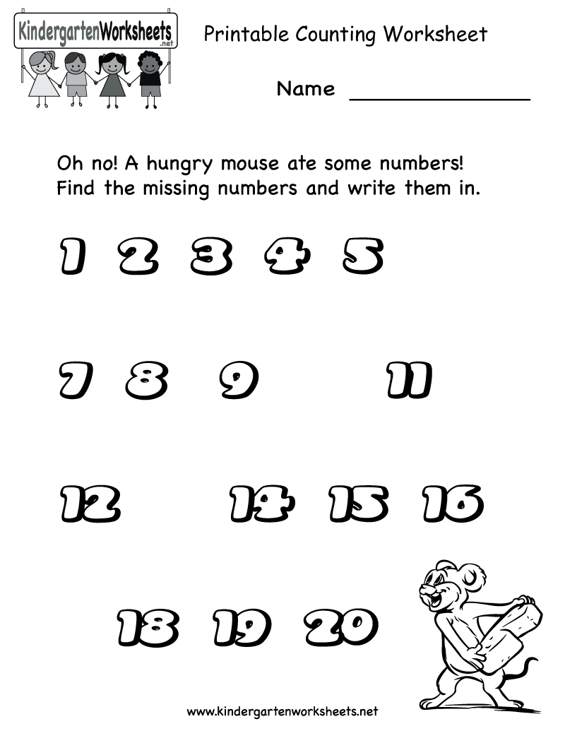 Free Toddler Worksheets Printable Worksheets For All