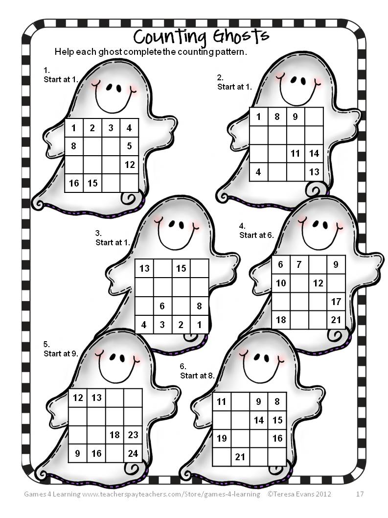 Fun Halloween Math Worksheets Worksheets For All