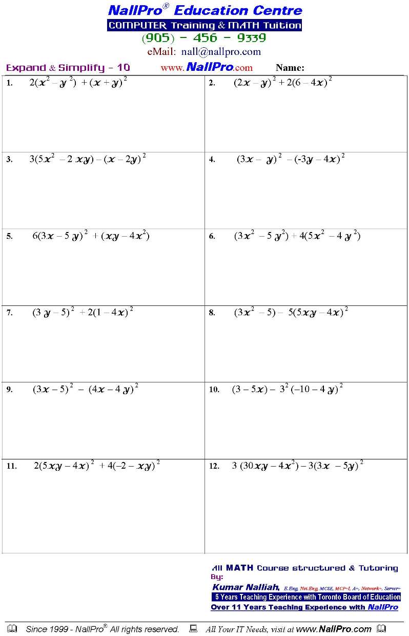 grade 9 mathematics assignment 1 2023