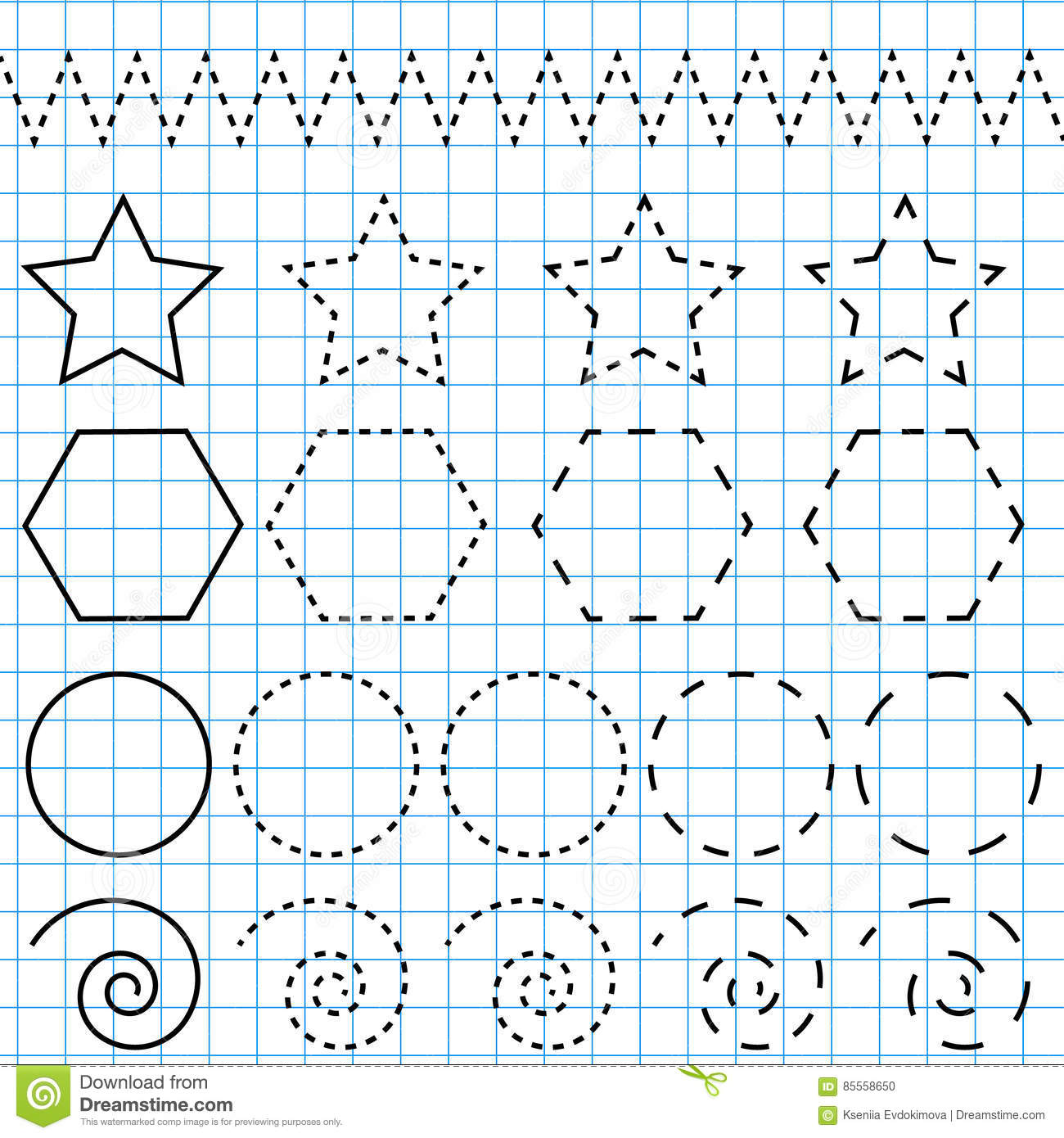 Handwriting Practice Sheet  Educational Children Game  Printable