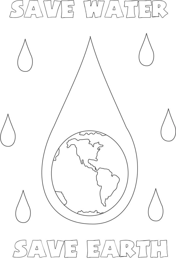 Ideas Collection Save Water Worksheets For Kindergarten On Sample