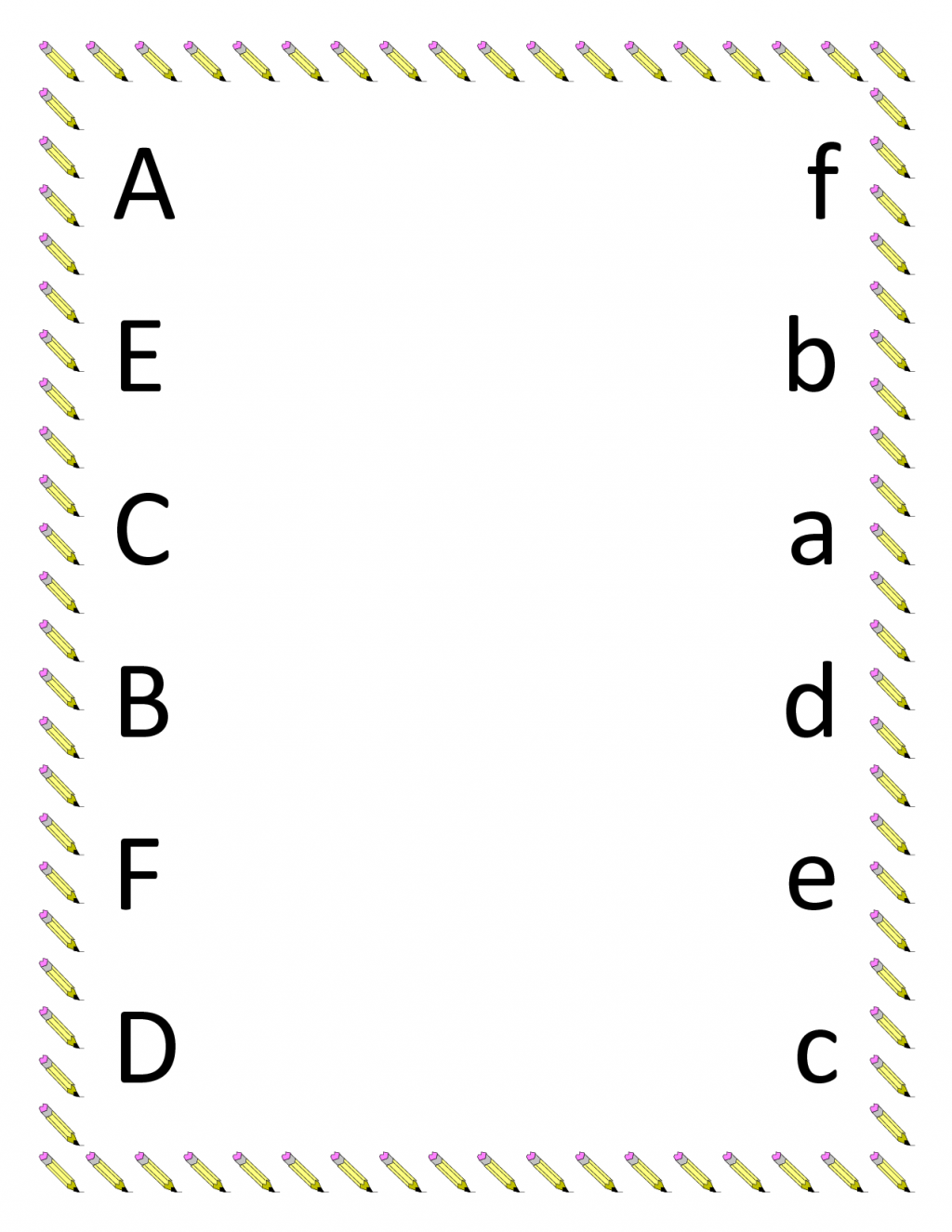 Matching Worksheet For Kindergarten Math Worksheets Free Alphabet