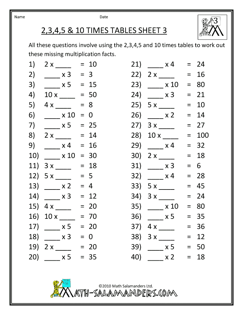 Maths Worksheets Year 3 Australia