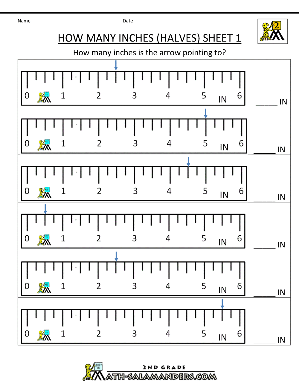 Measurement Math Worksheets