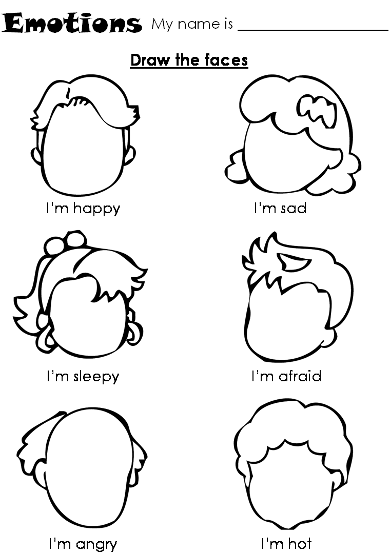 My Book About Feelings Printable  Maybe Make One Book For Everyone