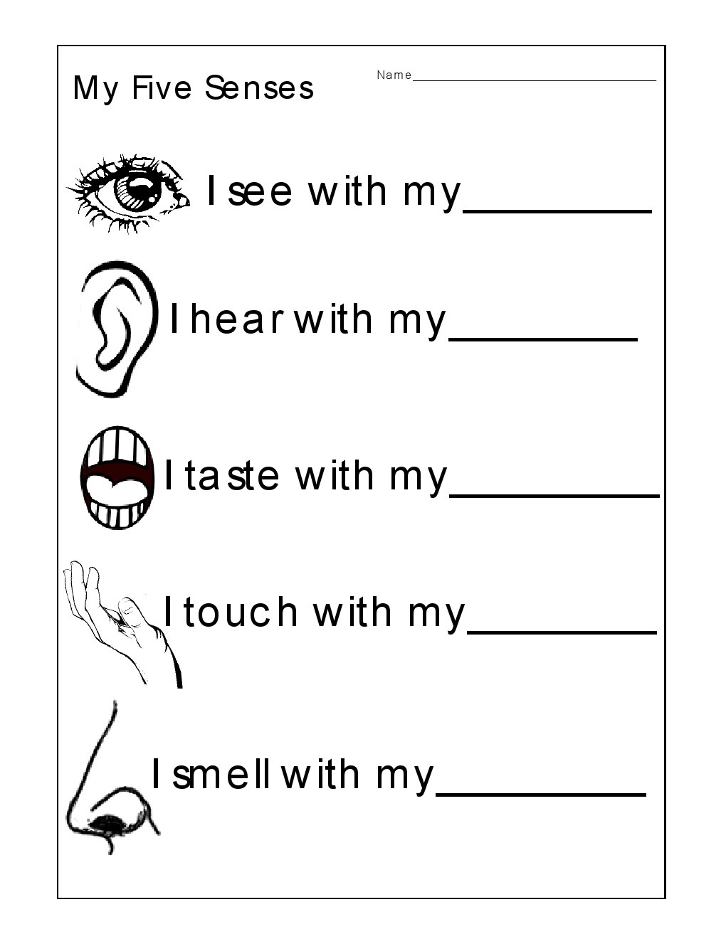Preschool English Worksheets Free Worksheets For All