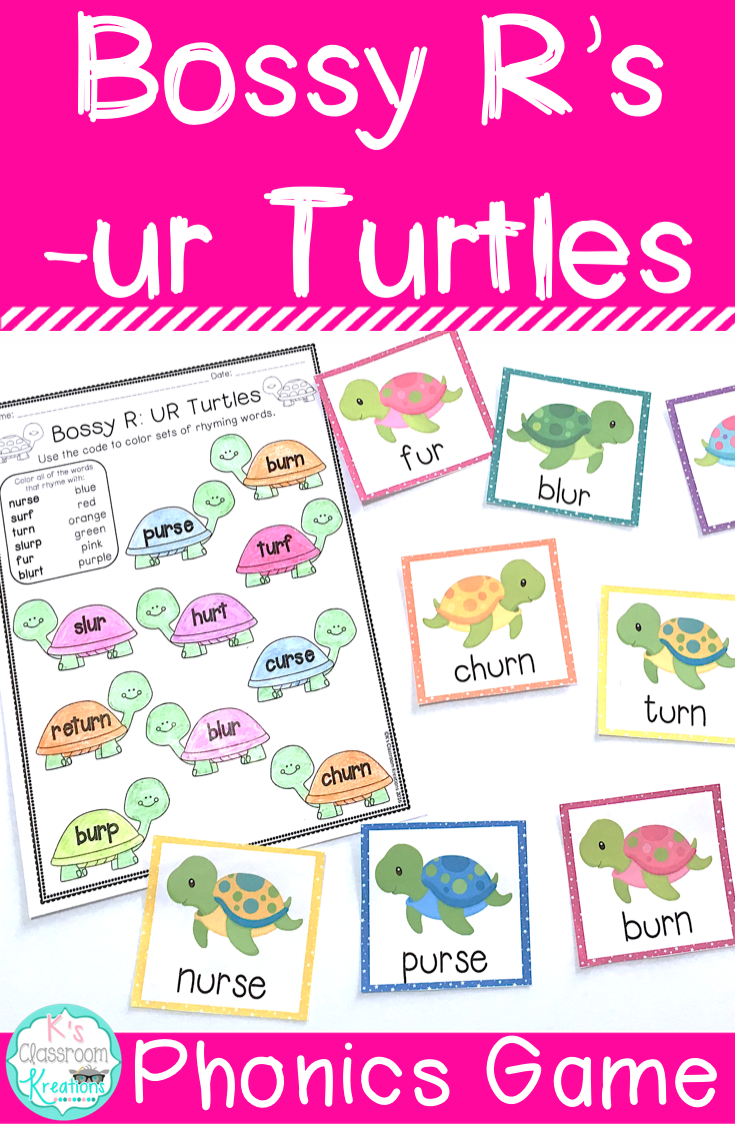 R Controlled Vowels Game