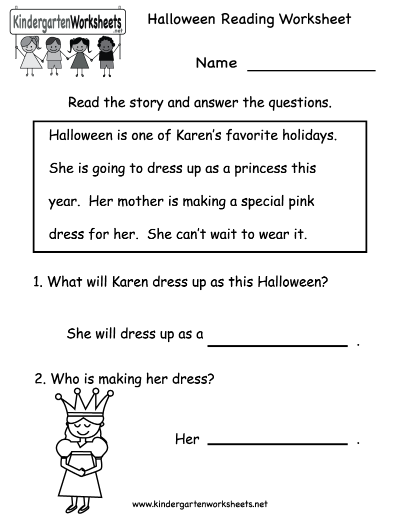 Reading Worksheets For Preschool Worksheets For All