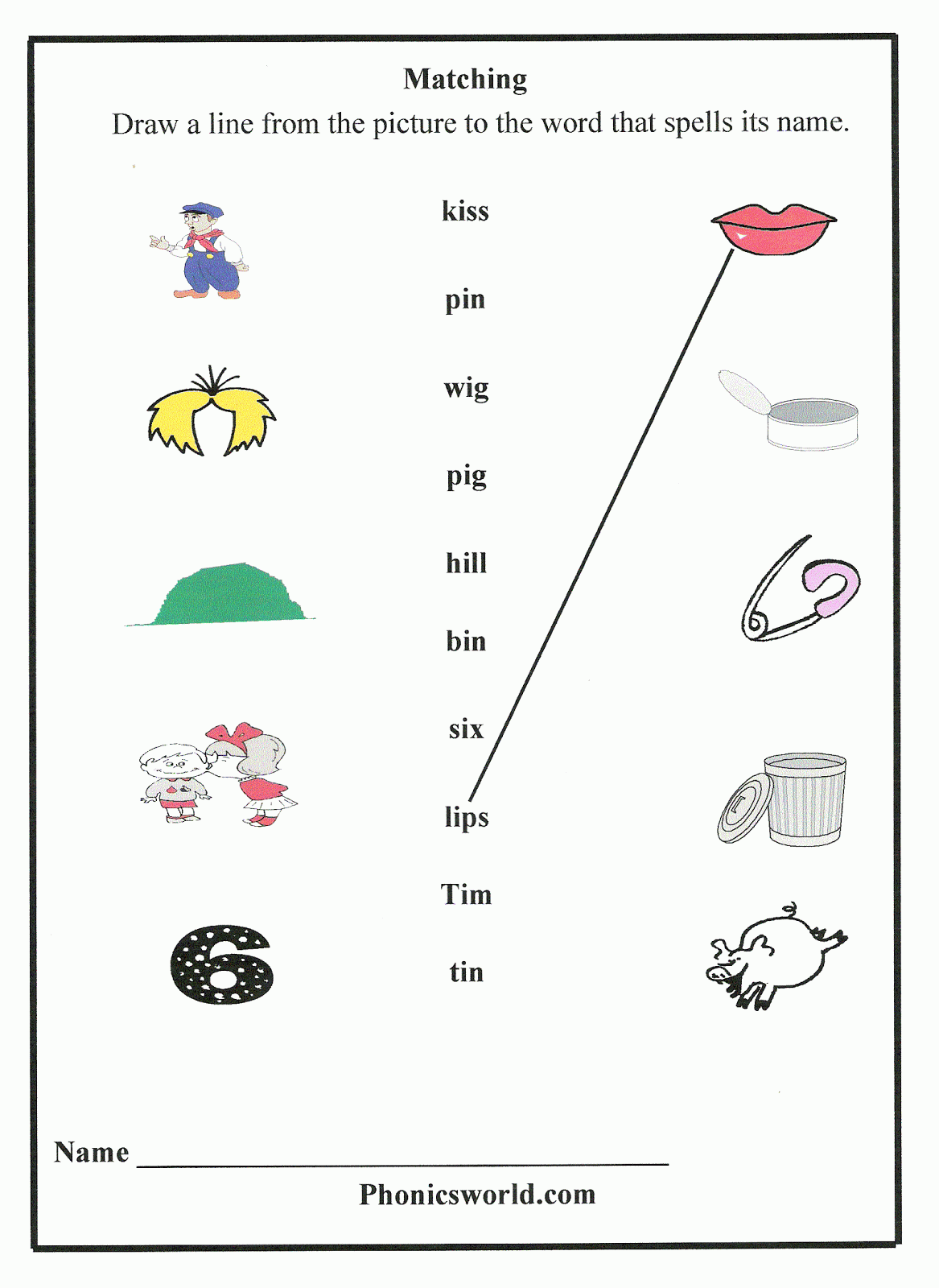 Th Phonics Worksheet Worksheets For All