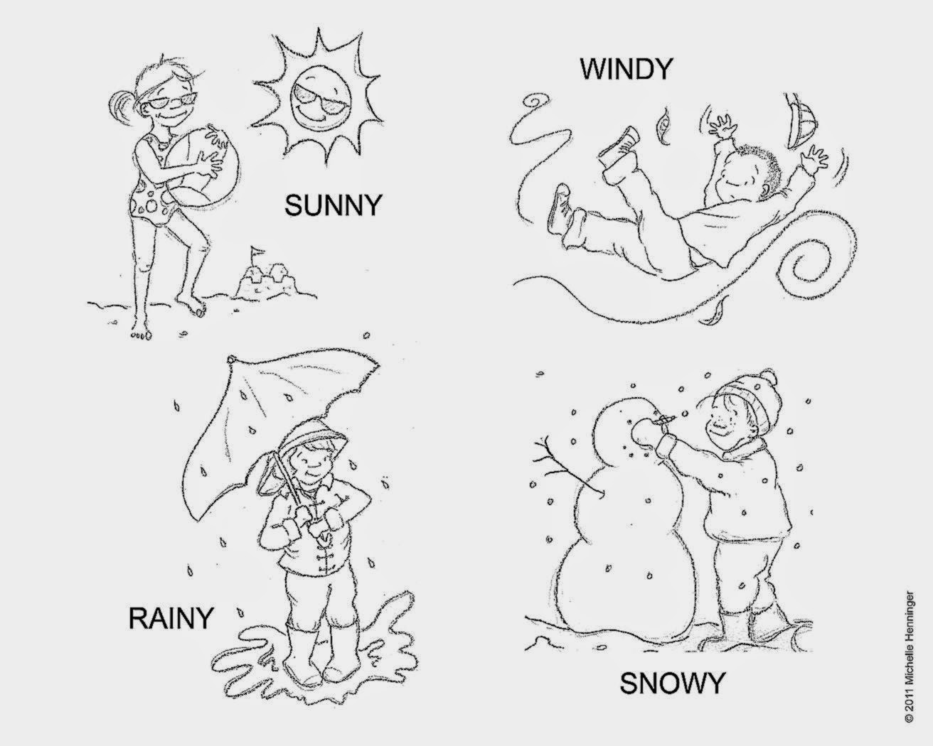 Weather Coloring Page 3 13790 Within Pages