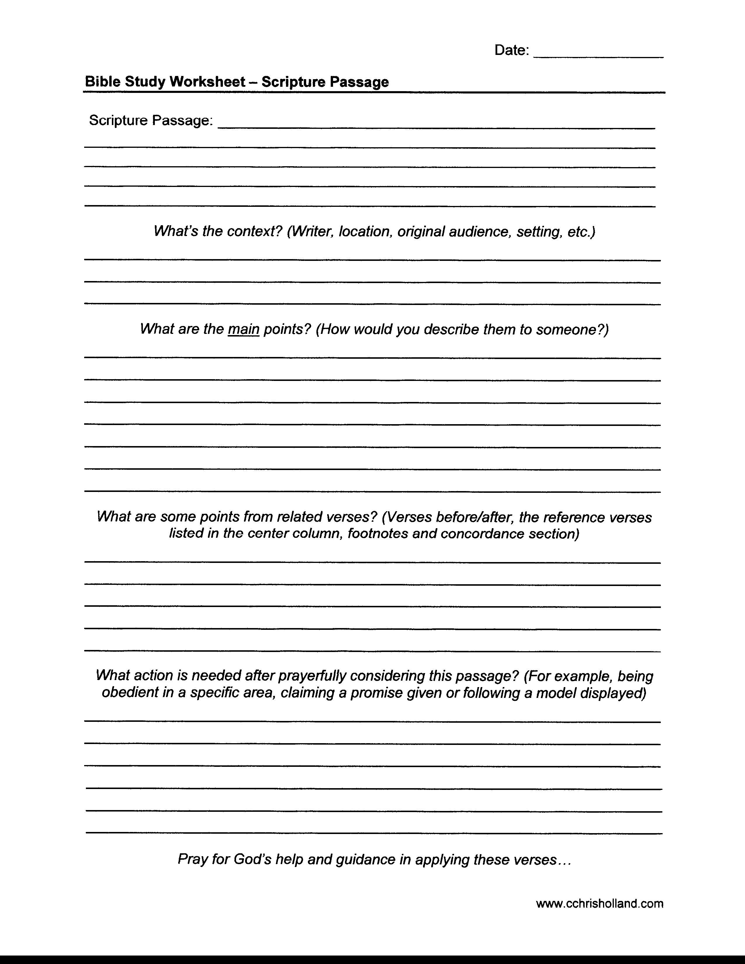 Worksheet  Printable Bible Study Worksheets  Grass Fedjp Worksheet