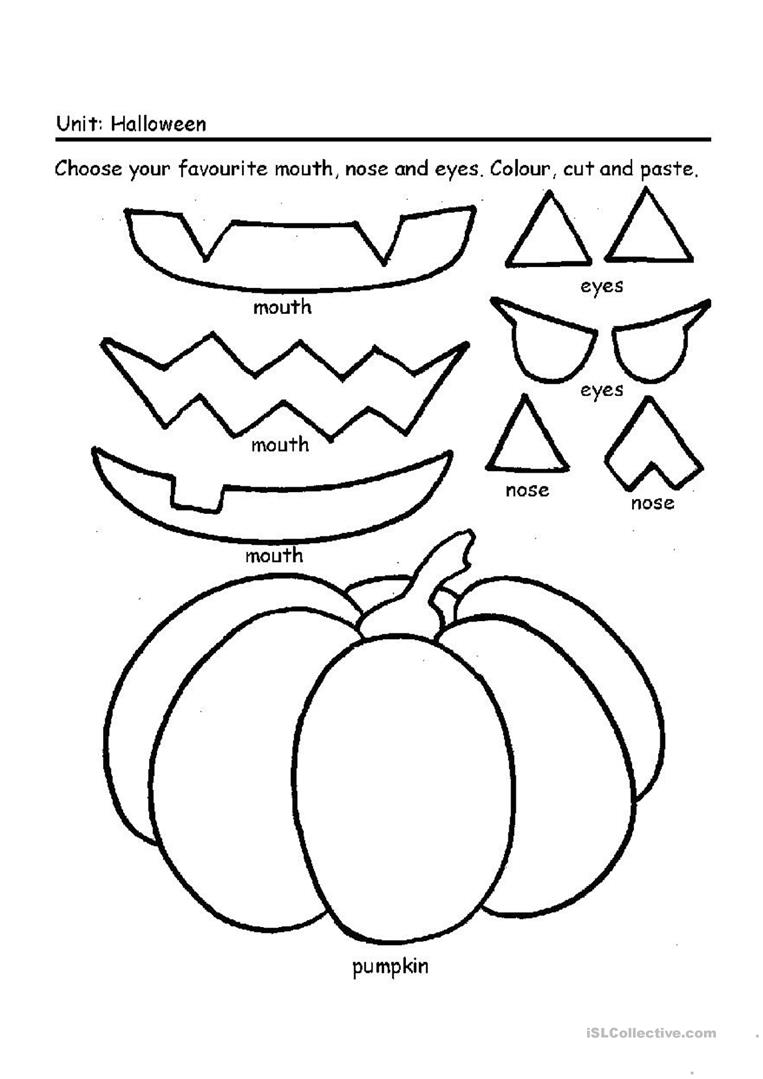 19 Free Esl Pumpkin Worksheets